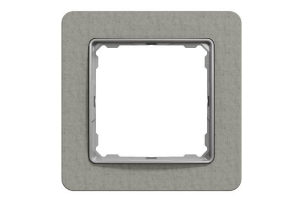 Рамка 1-постова, Бетон, Sedna Elements SDD390801
