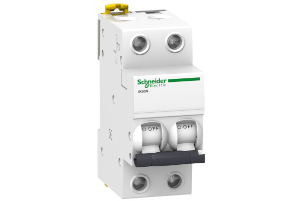 Автоматичний вимикач iK60N 2P 2A B Schneider Electric A9K23202