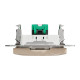 Комп'ютерна розетка RJ45, кат. 5e, неекр. UTP, Бежевий, Sedna Design SDD112451