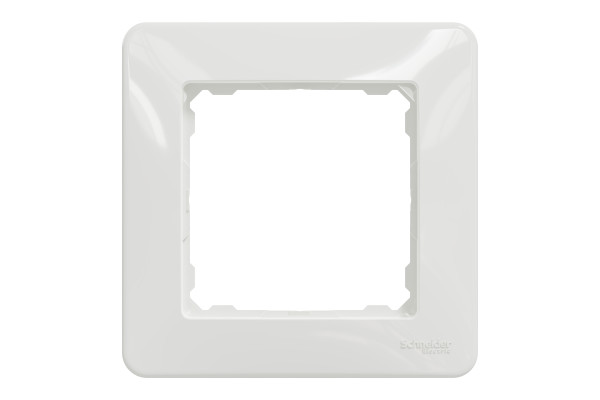 Рамка 1-постова, Білий, Sedna Design SDD311801