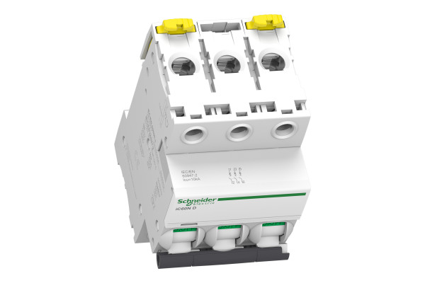 Автоматичний вимикач iC60N 3P 50A D Schneider Electric A9F75350