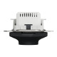 Світлорегулятор поворотний LED, 230В, 100Вт, Чорний, Sedna Design SDD114502