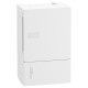 Щит MINI PRAGMA 1ряд/4 модуля, навісний, білі дверцята Schneider Electric MIP12104