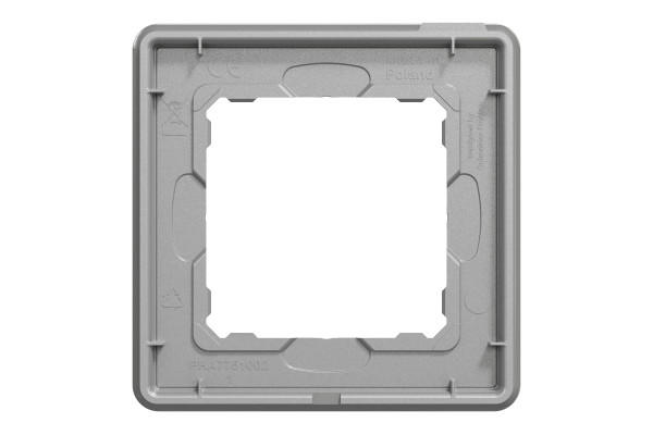 Рамка 1-постова, Бетон, Sedna Elements SDD390801