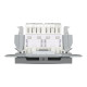 Розетка комп'ютерна, RJ45, кат.5е, UTP, подвійна, Сталь, Asfora, EPH4400162