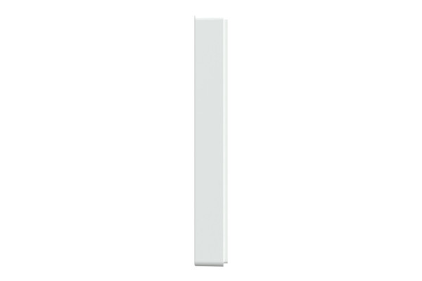 Рамка 1 постова, Білий лотос, пластик, D-Life Merten MTN4010-6535