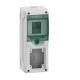 Щит MUREVA для промислових роз'ємів, 248х98х98, 4мод. Schneider Electric 13175