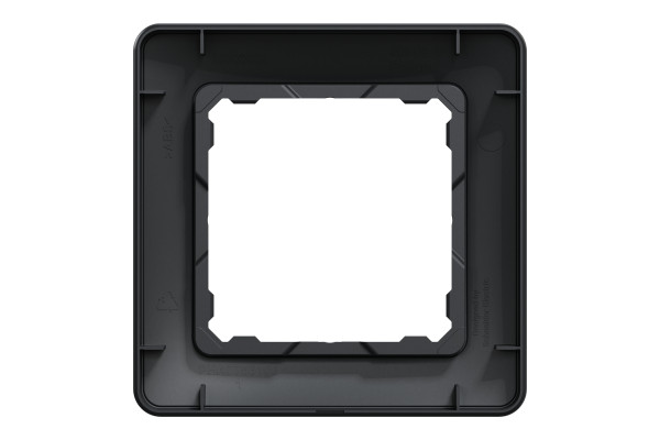 Рамка 1-постова, Чорний, Sedna Design SDD314801