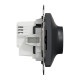 Світлорегулятор поворотний LED, 230В, 100Вт, Чорний, Sedna Design SDD114502