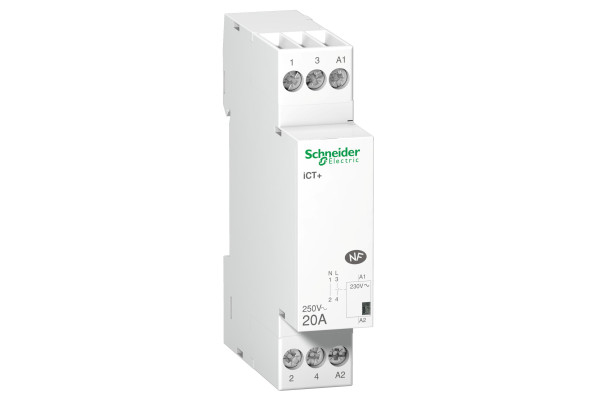 Контактор ICT+ 20A 1НВ ~230В/50Гц Schneider Electric A9C15030