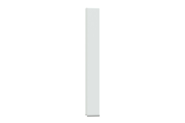 Рамка 1 постова, Білий лотос, пластик, D-Life Merten MTN4010-6535
