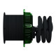 Розетка в стіл 220в з USB тип А, антрацит, Schneider Electric INS44005