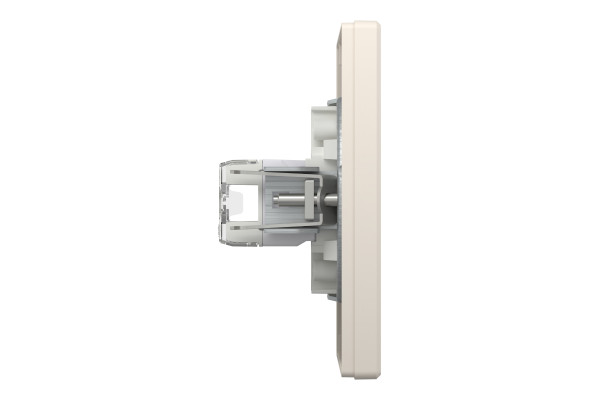 РОЗЕТКА КОМП'ЮТЕРНА RJ45 КАТ. 5Е І ТЕЛЕФОННА РОЗЕТКА RJ12 КРЕМ ASFORA, EPH4900123