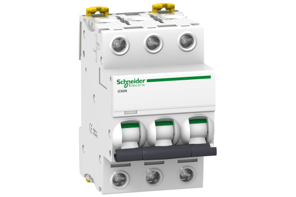 Автоматичний вимикач iC60N 3P 6A B Schneider Electric A9F78306