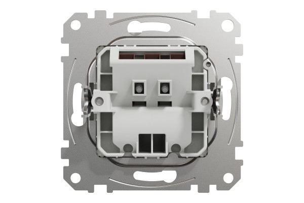 Розетка кабельна, 25А-250В, Білий, Sedna Design SDD111903