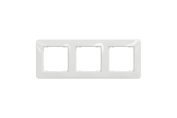 Рамка 3-постова, Білий, Sedna Design SDD311803