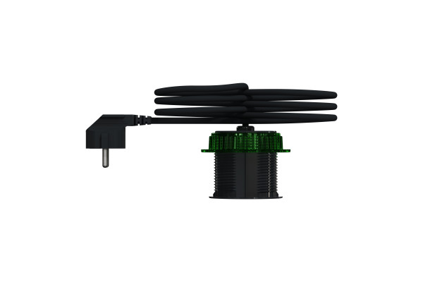 Розетка в стіл 220в, антрацит, Schneider Electric INS44001