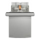 Розетка з заземленням, з кришкою та шторками, IP44, Алюміній, Asfora, EPH3100361