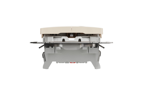 Двохклавішний вимикач 10А-250В, Бежевий, Sedna Design SDD112105
