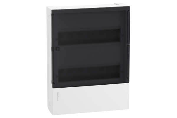 Щит MINI PRAGMA 2ряда/24 модуля, навісний, прозорі дверцята Schneider Electric MIP12212S