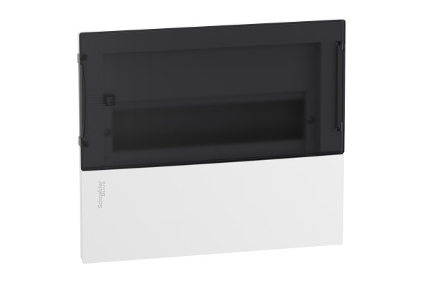 Щит MINI PRAGMA 1ряд/12 модулів, внутрішній, прозорі дверцята Schneider Electric MIP22112S