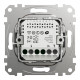 Світлорегулятор поворотний LED, 230В, 100Вт, Алюміній, Sedna Design SDD113502