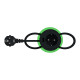 Розетка в стіл 220в з USB тип А, антрацит, Schneider Electric INS44005