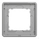 Рамка 1-постова, Біле скло, Sedna Elements SDD360801