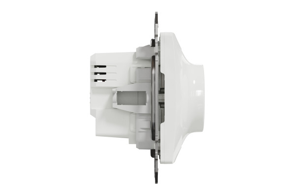 Світлорегулятор поворотний LED, 230В, 100Вт, Білий, Sedna Design SDD111502