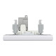 Розетка комп'ютерна, RJ45, кат.5е, STP, Біла, Asfora EPH5000121