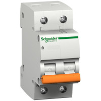 Автоматичний вимикач ВА63 1П+Н 25A C Schneider Electric 11215