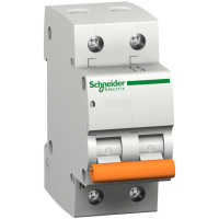 Автоматичний вимикач ВА63 1П+Н 63A C Schneider Electric 11219