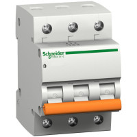 Автоматичний вимикач ВА63 3П 16A C Schneider Electric 11223