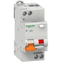 Диференційний автоматичний вимикач АД63 2П 16A З 30МА Schneider Electric 11473