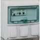Щит MUREVA для промислових роз'ємів, 335х340х160, 12+1мод. Schneider Electric 13180