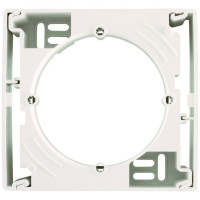 Коробка для зовнішнього монтажу 1-постова, Кремова, Asfora EPH6100123