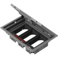 Напольный люк для розеток, 12 модулей, OptiLine 45 Schneider Electric ISM50636