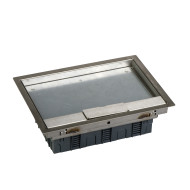 Металлический люк для розеток, 12 модулей, OptiLine 45 Schneider Electric ISM51636