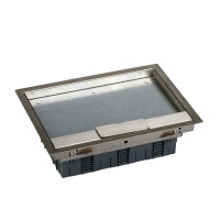 Металлический люк для розеток, 12 модулей, OptiLine 45 Schneider Electric ISM51636