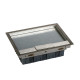 Металевий люк для розеток, 12 модулей, OptiLine 45 Schneider Electric ISM51636