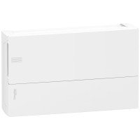 Щит MINI PRAGMA 1ряд/18 модулів, навісний, білі дверцята Schneider Electric MIP12118