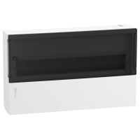 Щит MINI PRAGMA 1ряд/18 модулів, навісний, прозорі дверцята Schneider Electric MIP12118S
