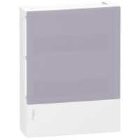 Щит MINI PRAGMA 2ряда/24 модуля, навісний, димчасті дверцята Schneider Electric MIP12212T