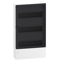 Щит MINI PRAGMA 3ряда/36 модулів, навісний, прозорі дверцята Schneider Electric MIP12312S