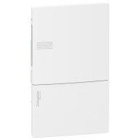 Щит MINI PRAGMA 1ряд/4 модулів, внутрішній, білі дверцята Schneider Electric MIP22104