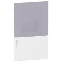 Щит MINI PRAGMA 1ряд/4 модулів, внутрішній, димчасті дверцята Schneider Electric MIP22104T