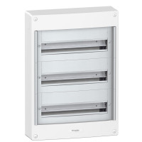 Щит розподільний PRAGMA, навісний, 3 ряда, 54 мод, без дверцят, Schneider Electric PRA20318