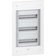 Щит розподільний PRAGMA, внутрішній, 3 ряда, 39 мод, без дверцят, Schneider Electric PRA25313