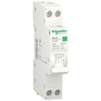 Диференційний автомат 6kA 1M 1P+N 25A C 30mA АC, Resi9 Schneider Electric R9D87625