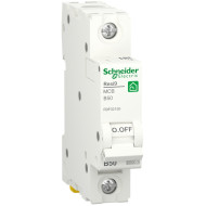 Автоматичний вимикач 6kA 1P 50A В, Resi9 Schneider Electric R9F02150